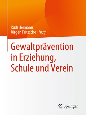 cover image of Gewaltprävention in Erziehung, Schule und Verein